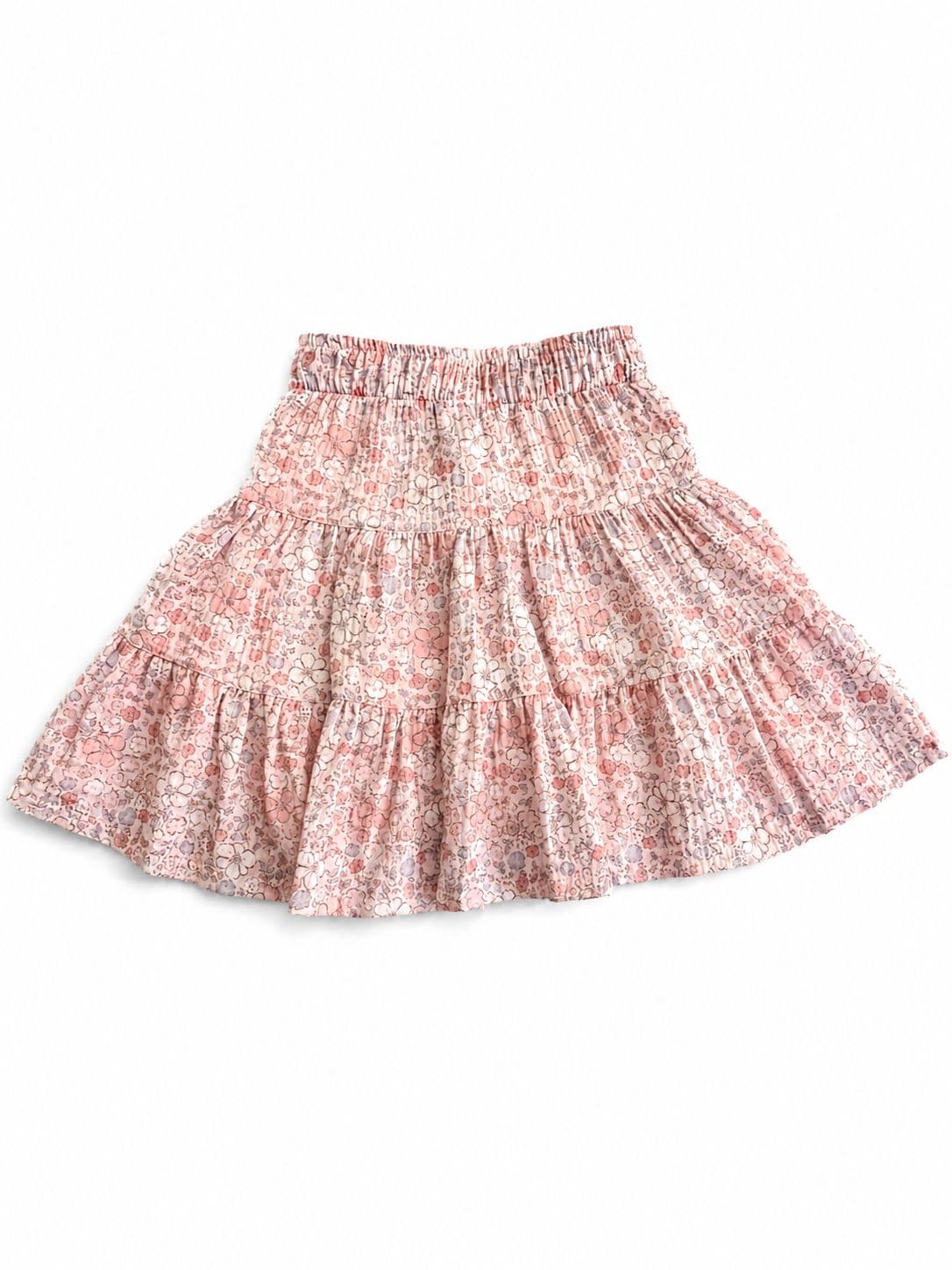 Saia Algodão — Floral — Floral