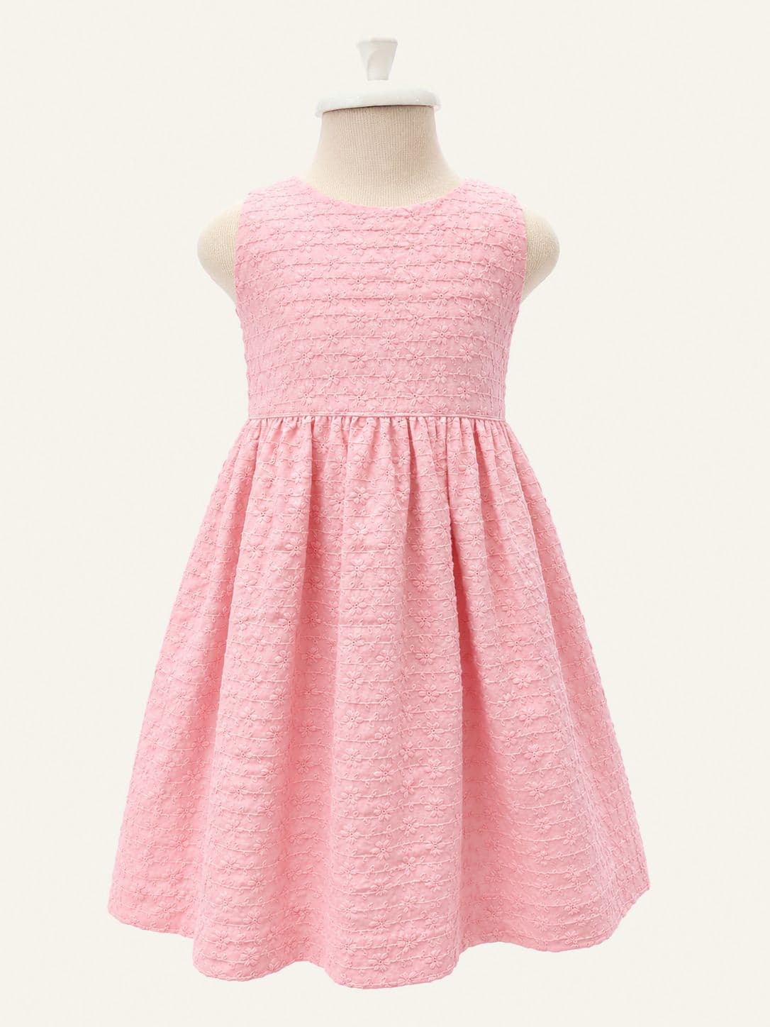 Vestido de Laise — Rosa — Rosa · frente
