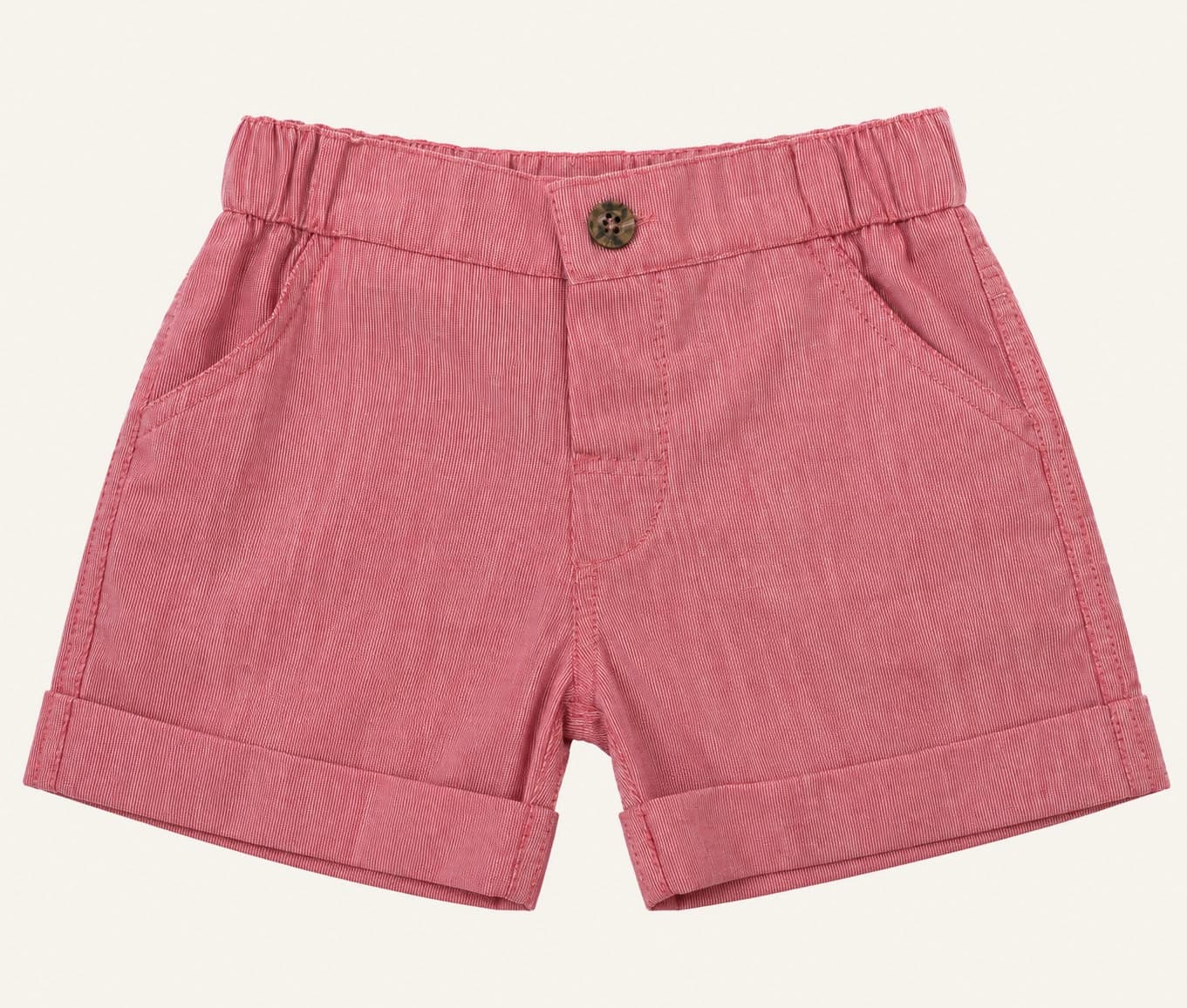 Shorts de Algodão — Rosa — Rosa