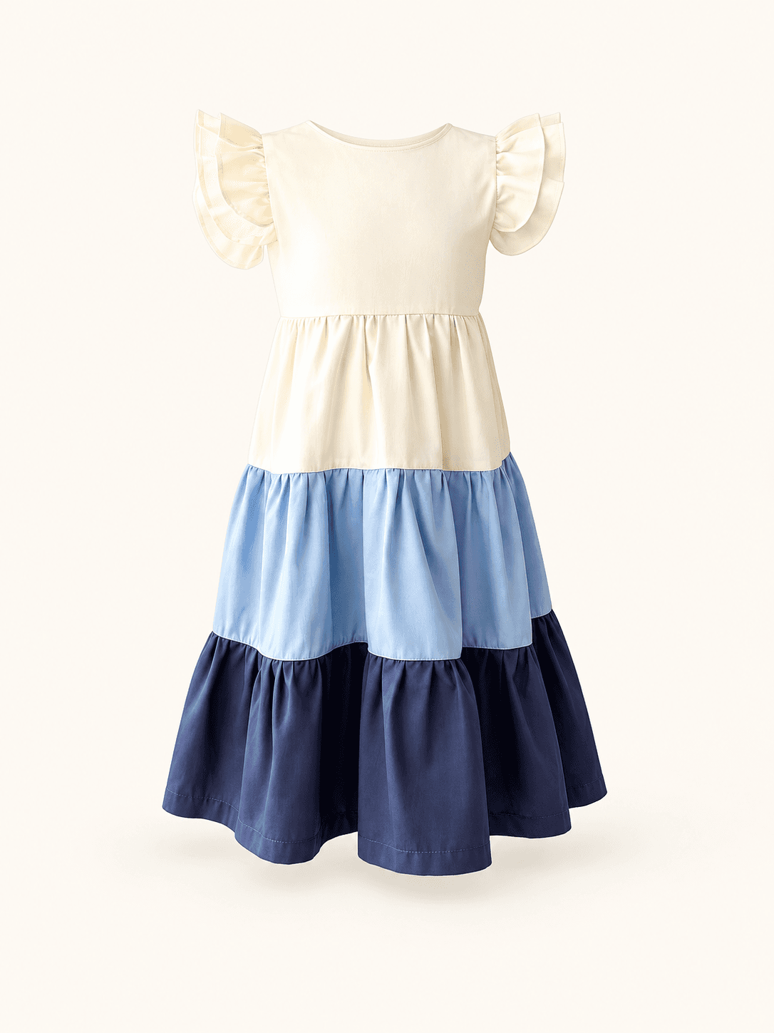 Vestido Percal Tricolor — Tricolor · foto 1