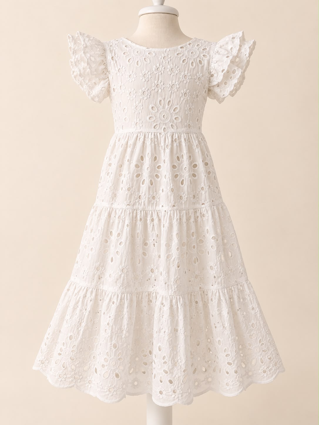 Vestido de Laise — Branco
