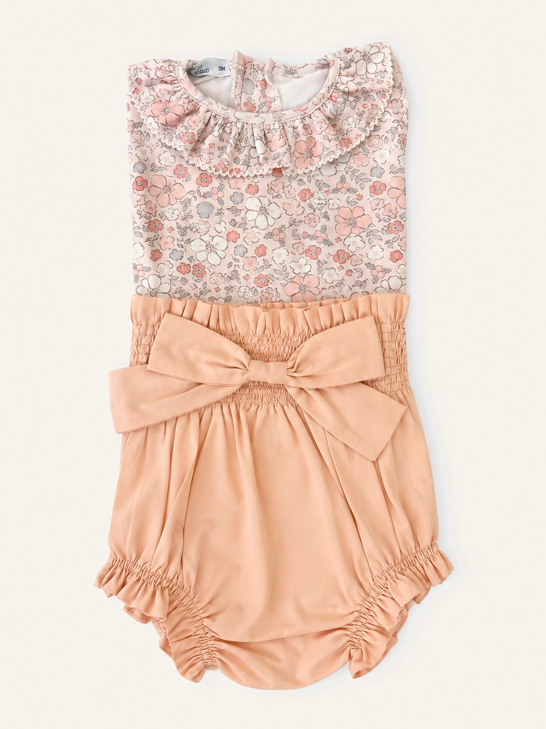 Conjunto Body e Shorts — Floral